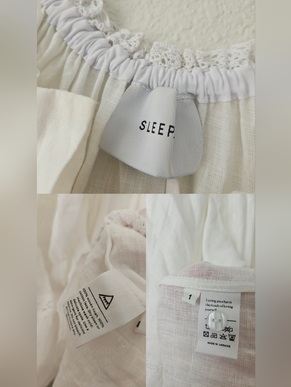 Sleeper Paloma 100% linen midi dress - Picture 14 of 15